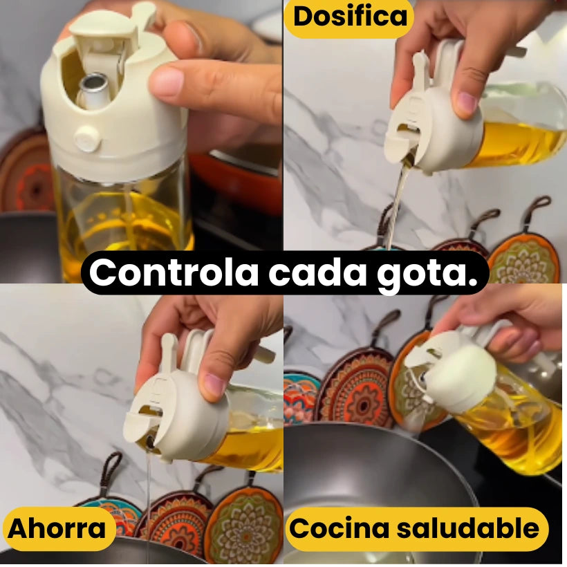 Dispensador de Aceite 2 en 1